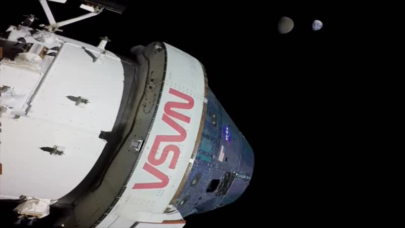 Artemis I Flight Day 14: Orion Sees the Earth and Moon